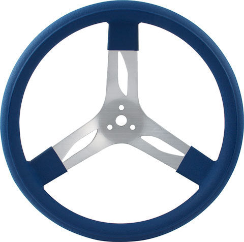 QUICKCAR RACING PRODUCTS 68-0022 17in Steering Wheel Alum Blue