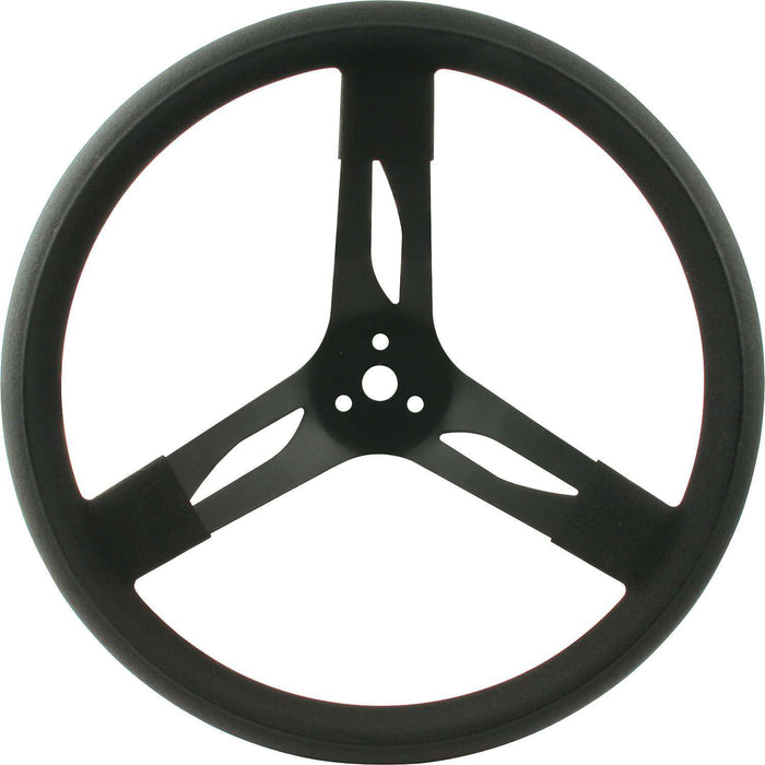 QUICKCAR RACING PRODUCTS 68-003 15in Steering Wheel Stl Black
