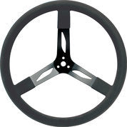 QUICKCAR RACING PRODUCTS 68-004 17in Steering Wheel Steel Black
