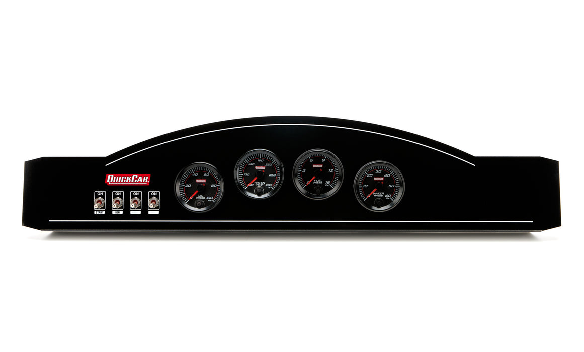 QUICKCAR RACING PRODUCTS 69-826-034 Dash Panel Redline OP/WT /FP/WP Sng Ign Dul Pckup