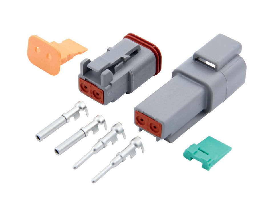 QUICKCAR RACING PRODUCTS 71-322 Deutsch Connector - 2-Pin