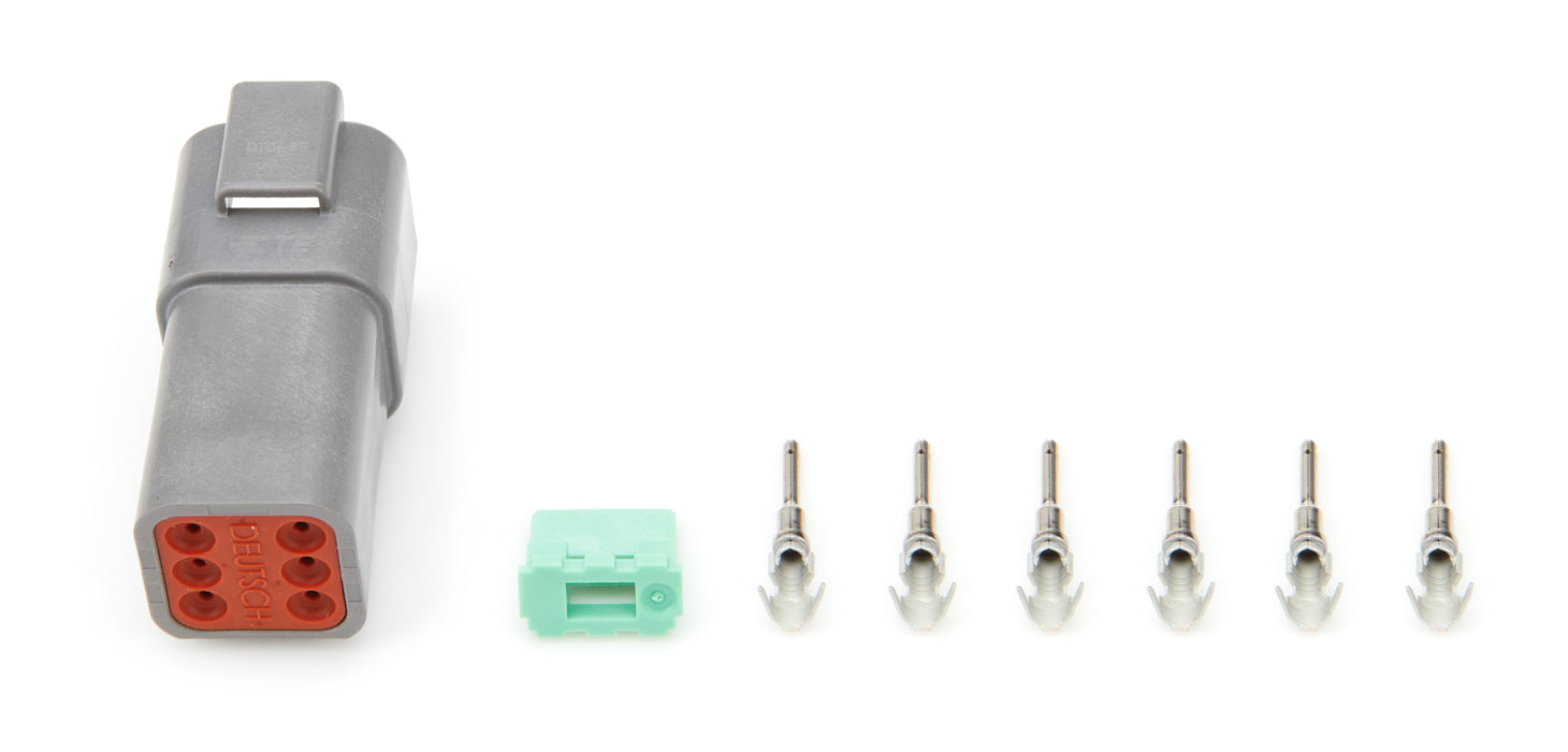 QUICKCAR RACING PRODUCTS 71-361 Plug Deutsch 6 Pin Receptacle