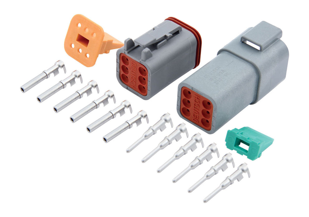 QUICKCAR RACING PRODUCTS 71-362 Deutsch Connector - 6-Pin
