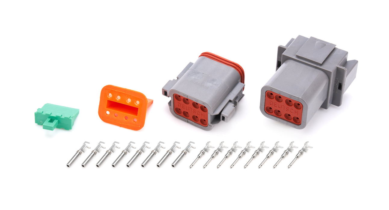 QUICKCAR RACING PRODUCTS 71-382 Plug Deutsch 8 Pin Receptacle