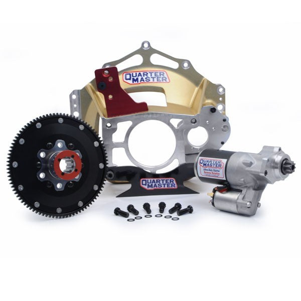 QUARTER MASTER 115509124TMKSE Bellhousing Kit Bert / Brinn w/ KSE KRC Mount