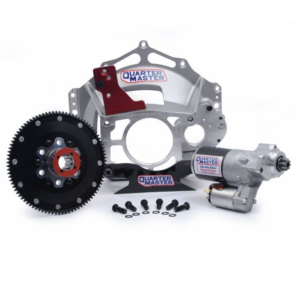 QUARTER MASTER 120509124TM Bellhousing Kit Brinn Bert w/Top O/P Mount