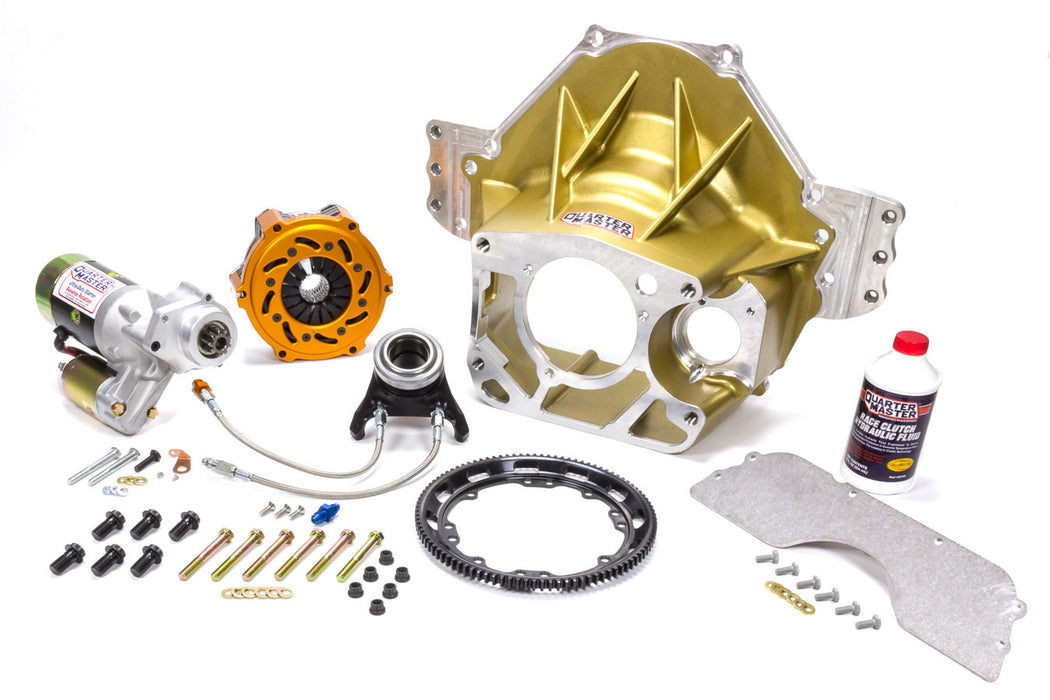 QUARTER MASTER LGC350375091 Bellhousing Kit SBF LGC 5.5in Optimum V