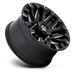 Fuel 1PC D82818901750 D828 18X9 8X170 G-BLK-MILL 1MM - Truck Part Superstore