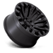 Fuel 1PC D83120008447 D831 20X10 6X5.5 BLK-OUT -18MM - Truck Part Superstore