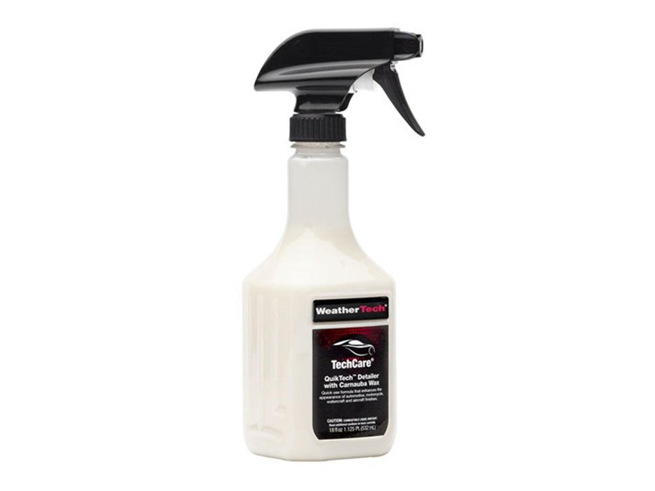 Weathertech 8LTC41K TechCare® QuikTech, Detailer w/Carnauba Wax Kit One 18 oz. Bottle - Truck Part Superstore