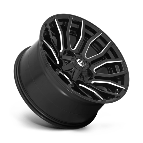 Fuel 1PC D71120008247 D711 20X10 8X6.5 GL-BLK-MIL -18MM - Truck Part Superstore