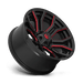 Fuel 1PC D71220009847 D712 20X10 6X135/5.5 GL-BLK-RTTC -18MM - Truck Part Superstore