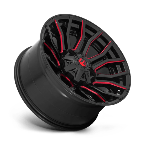 Fuel 1PC D71220001747 D712 20X10 8X170 GL-BLK-RTTC -18MM - Truck Part Superstore