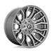 Fuel 1PC D71320001847 D713 20X10 8X180 BRSH-GNMTL-TTC -18MM - Truck Part Superstore