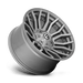 Fuel 1PC D71320001847 D713 20X10 8X180 BRSH-GNMTL-TTC -18MM - Truck Part Superstore