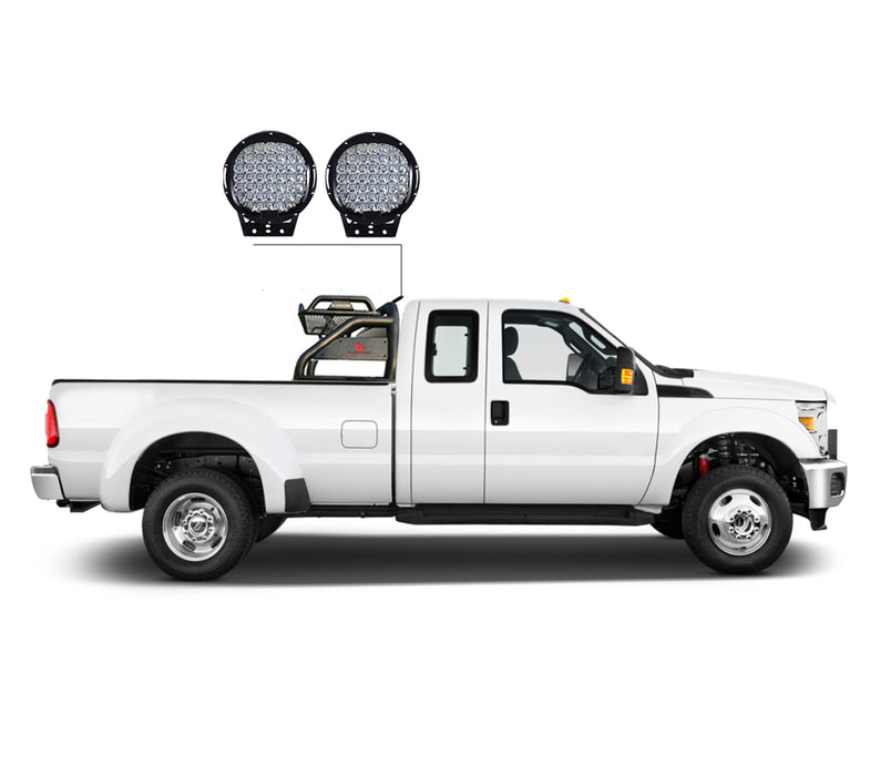 Black Horse Off Road RB-BA15B-PL69B Atlas Roll Bar Kit - Truck Part Superstore