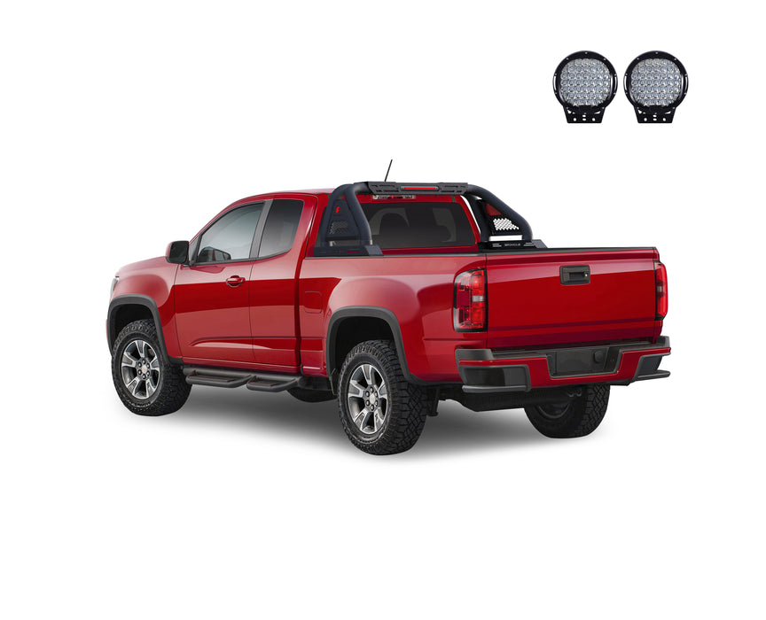 Black Horse Off Road RB05MT-PL69B Textured Black Steel Modular - Truck Part Superstore
