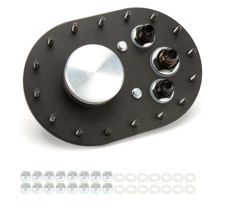 RCI 7032B Fill Plate 10an Pickup / 8an Return / 8an Vent