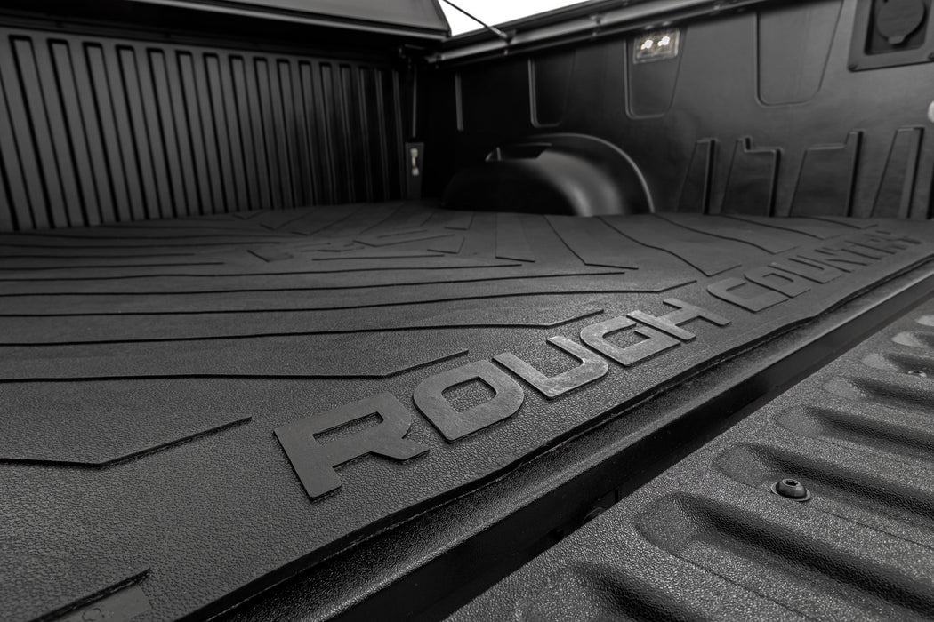 Rough Country RCM689 Bed Mat 5 Foot 7 Inch Bed RC Logo Toyota Tundra 2WD/4WD (22-23) Rough Country - Truck Part Superstore