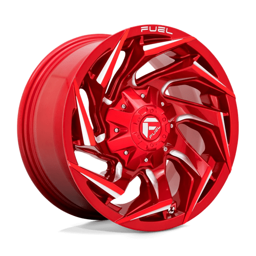 Fuel 1PC D75420008247 D754 20X10 8X6.5 GL-RED-MIL -18MM - Truck Part Superstore