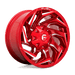 Fuel 1PC D75417902645 D754 17X9 5X4.5/5.0 GL-RED-MIL -12MM - Truck Part Superstore