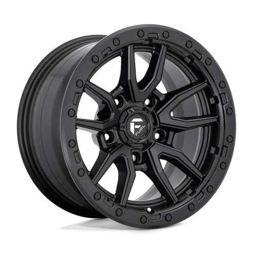 Fuel 1PC D67917907545 D679 17X9 5X5.0 MT-BLK -12MM - Truck Part Superstore