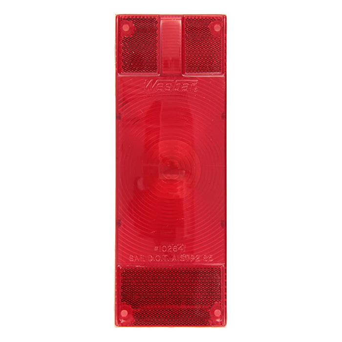 REESE 102641 Replacement Part Lens Re d Taillight Over 80in