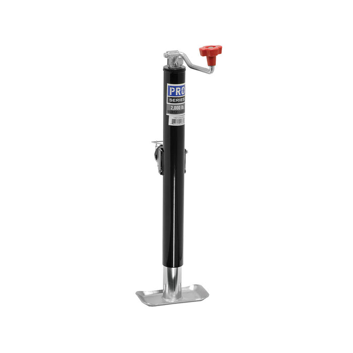 REESE 1401200303 Pro Series Weld-On Jack Topwind 2000 lbs. w/Foot