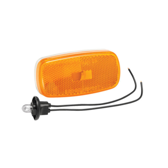 REESE 31-59-012 Replacement Part Clearan ce Light Lens #59 Amber