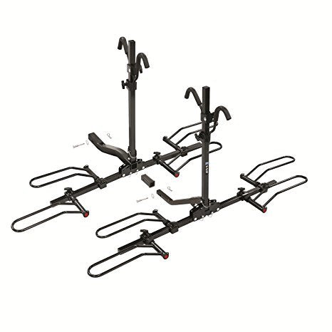 REESE 63138 Q-Slot 4 Bike Carrier  4 Bike  Rail Rack  w/Tilt