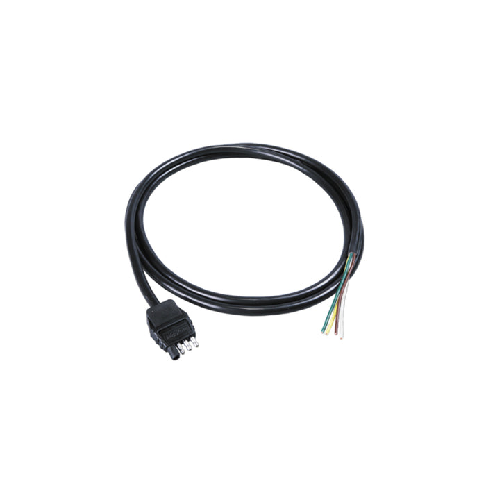 REESE 787268 4-Flat Trailer End Conne ctor 8ft Jacketed Cable