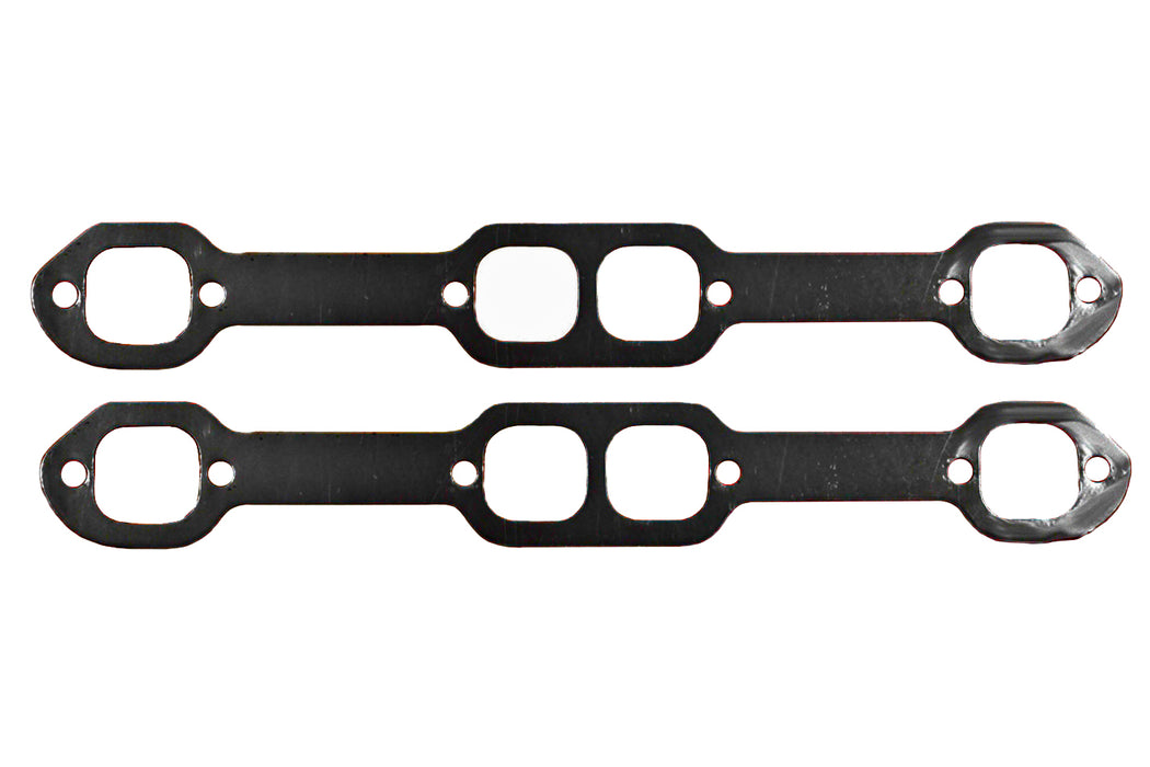 REMFLEX EXHAUST GASKETS 2044 Exhaust Gasket Set SBC w/18-Degree Heads