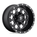 Fuel 1PC D52515808337 D525 15X8 6X5.5 MT-BLK-MIL -18MM - Truck Part Superstore