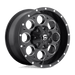 Fuel 1PC D52515008537 D525 15X10 5X5.5 MT-BLK-MIL -43MM - Truck Part Superstore