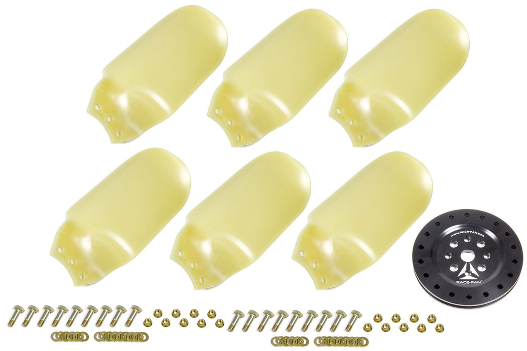 RACE-FAN 64-1500-006-750 Race Fan 15in 6 Blade 3/4 Fan Hub