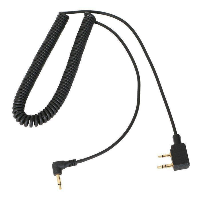 RUGGED RADIOS CC-KEN-LSO Cord Coiled Headset to Radio Rugged Kentwood