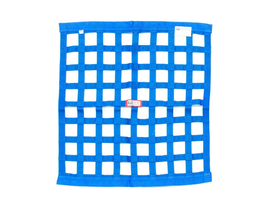 RJS SAFETY 10000603 Ribbon Window Net 24x24 Blue SFI