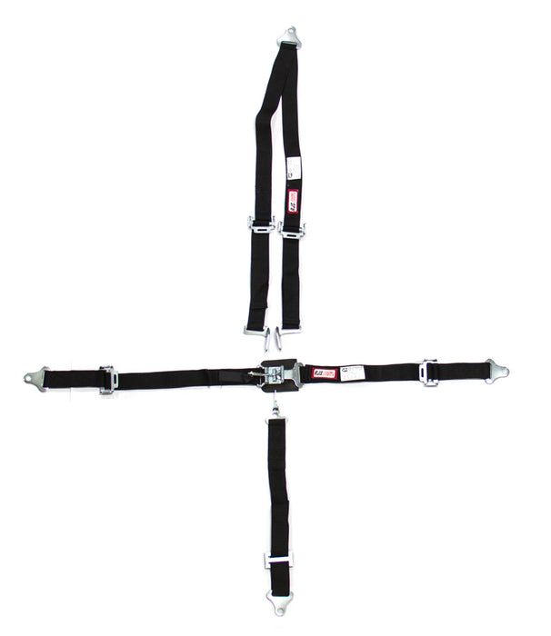 RJS SAFETY 1004101 2in Jr Drag Harness BK