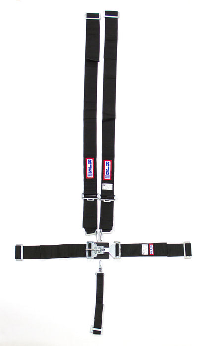 RJS SAFETY 1130401 5-pt Harness System BK Complete Wrap