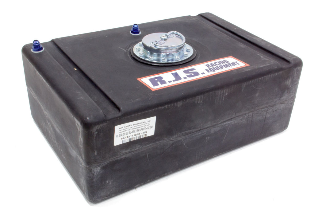 RJS SAFETY 3010101 15 Gal Economy Cell Blk w/Metal D-Ring Cap
