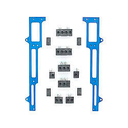 R AND M SPECIALTIES 1101B Spark Plug Wire Loom SBC Blue