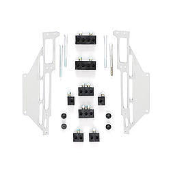 R AND M SPECIALTIES 1120P Spark Plug Wire Loom SBC C/B Polished