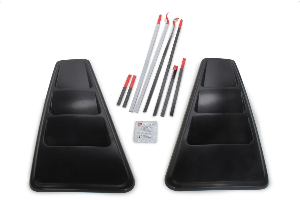 ROUSH PERFORMANCE PARTS 420093 Quarter Window Louver Kit 05-14 Mustang