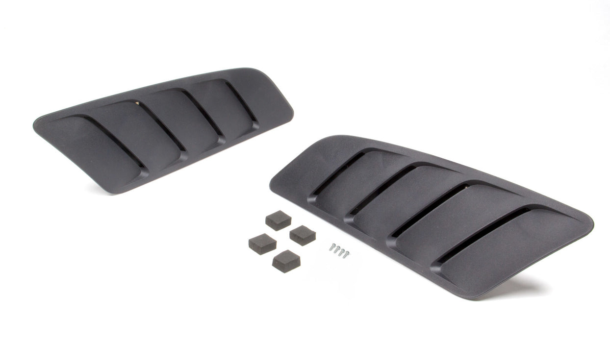 ROUSH PERFORMANCE PARTS 421869 Hood Heat Extractors - 2015 Mustang - Black