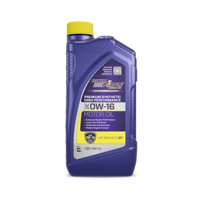 ROYAL PURPLE 01016 0w16 API Oil Full Synthetic 1 Quart