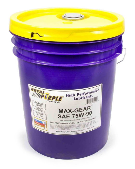 ROYAL PURPLE 05300 Gear Oil 5 Gal 75W90