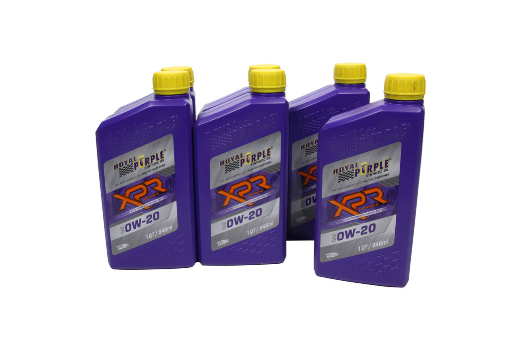 ROYAL PURPLE 06008 0w20 XPR Racing Oil Case 6x1 Quart