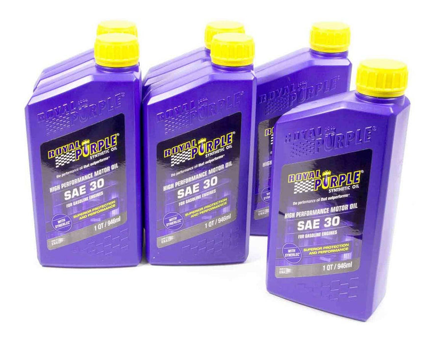 ROYAL PURPLE 06030 SAE 30 Engine Oil Case 6x1 Quart
