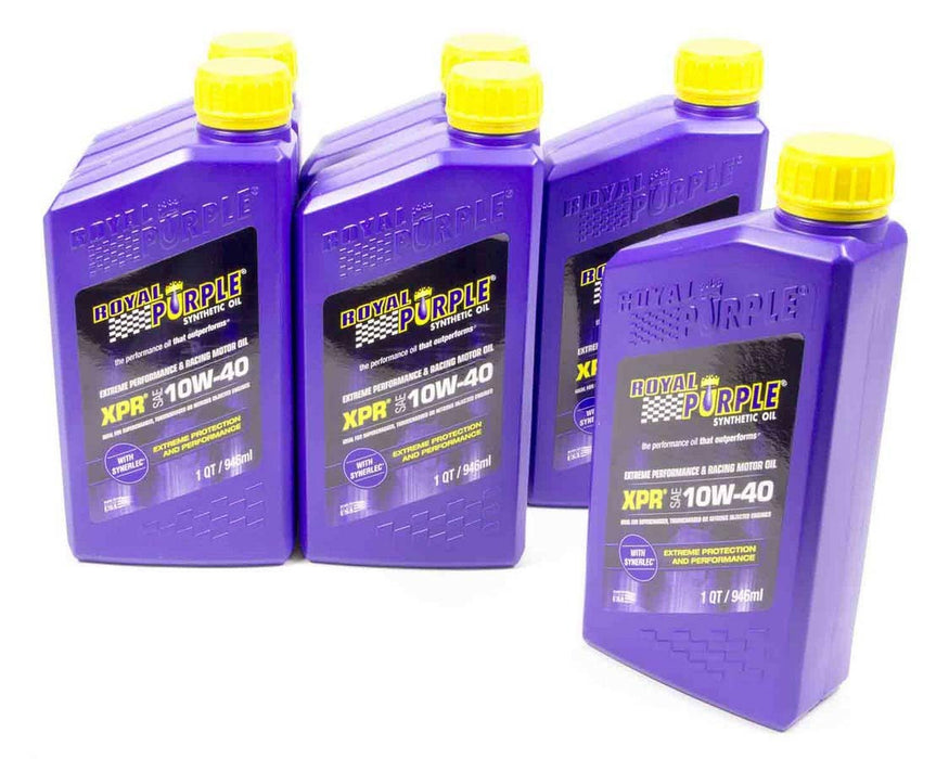 ROYAL PURPLE 06041 10w40 XPR RAcing Oil Case 6x1 Quart