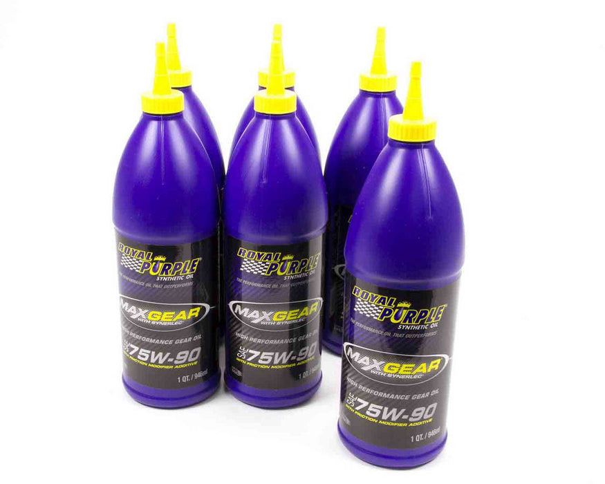 ROYAL PURPLE 06300 75w90 Max Gear Oil Case 6x1 Quart